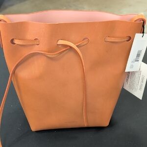 Mansur Gavriel Peach Shoulder Bag